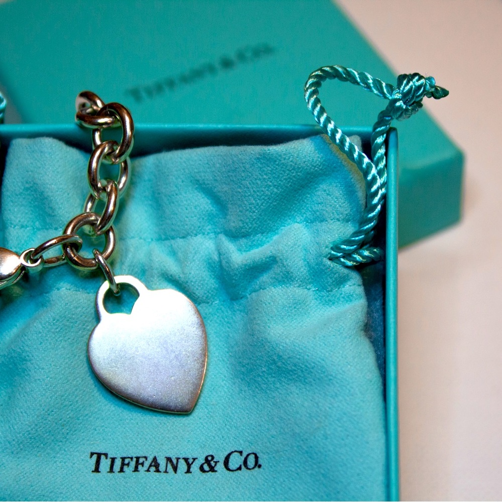 Tiffany & Co. Heart Silver Vintage Bracelet